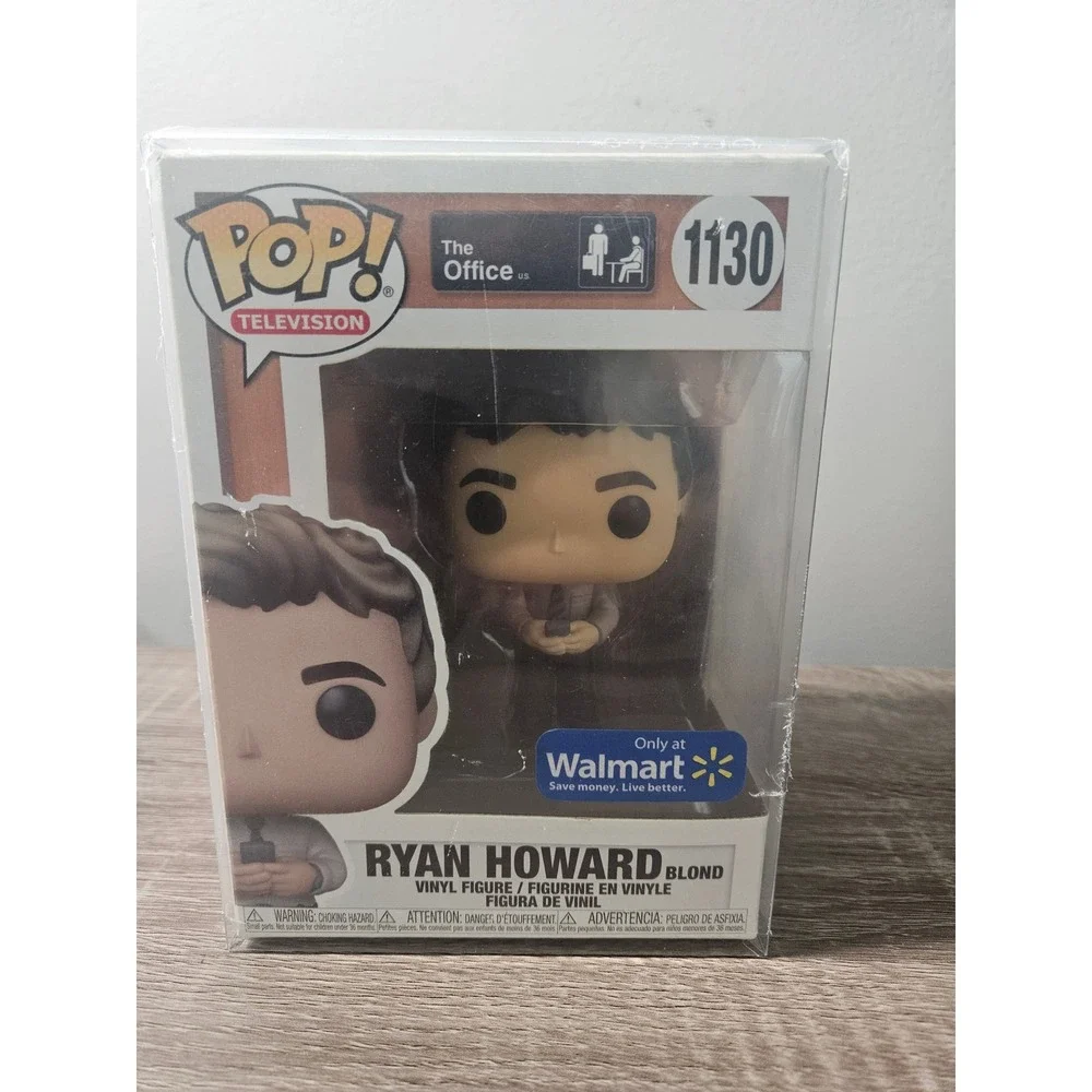Funko Pop The Office Ryan Howard Blond 1130 Walmart Exclusive with Protector